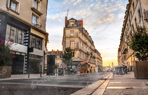 Preview: Central street in Blois, France.