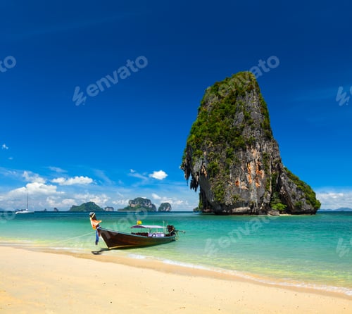 Preview: Thailand tropical vacation concept background