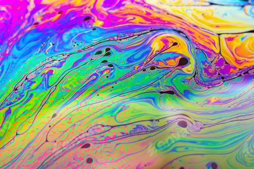 Preview: Abstract background made from soap bubble reflecting light