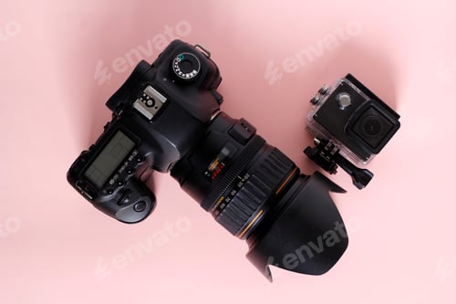 Preview: DSLR Camera and Action Camera