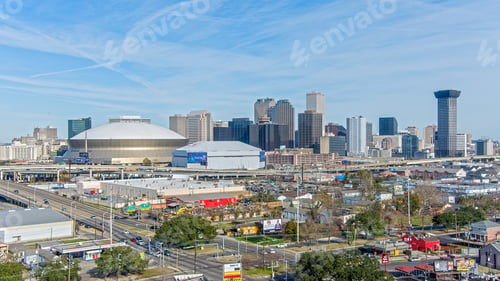 Preview: Drone shot of New Orleans, Louisiana