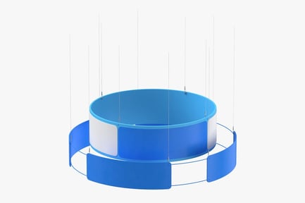 Preview: Circular Hanging Signage