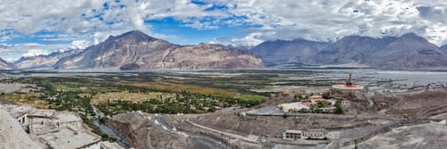 Preview: Panorama of Nubra valley in Himalayas