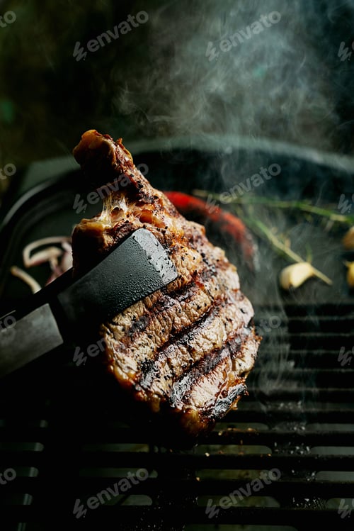 Preview: Grilling rib eye steak at home
