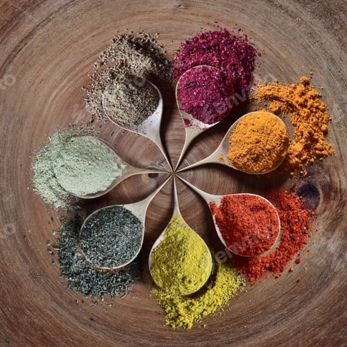 Preview: Colorful spices