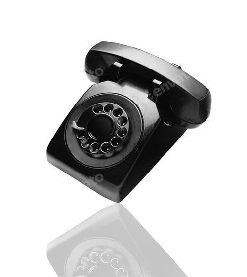 Preview: telephone with rotary dial