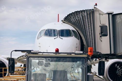 Preview: Preparation airplane before flight