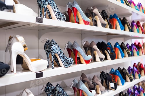 Preview: Colorful Array of Women's High Heel Shoes