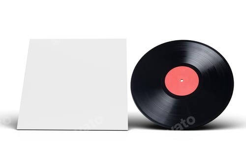 Preview: Vinyl LP record in cardboard cover on white background.