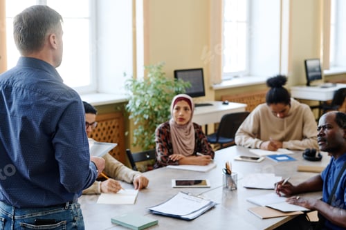 Preview: Teaching Group Of Immigrants