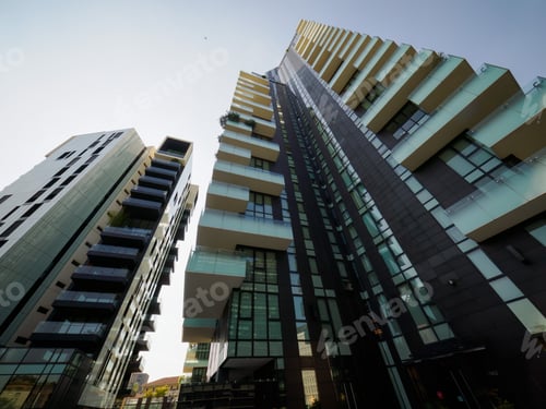 Preview: Modern buildings at Porta Nuova, Milan, Italy