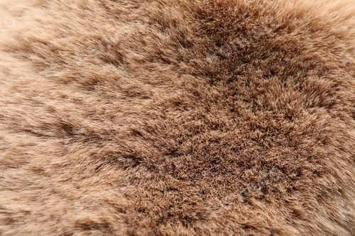 Preview: Texture of faux fur as background, closeup