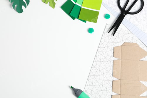Preview: Concept of different stationery supplies and accessories