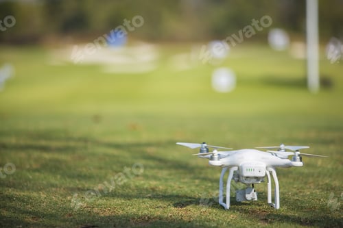 Preview: Drone Is Ready For Take Off.