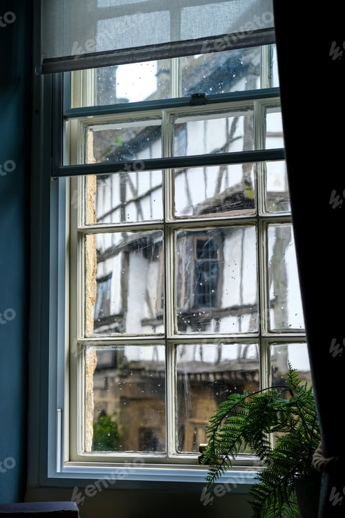 Preview: The George Inn Pub in Norton St. Philip, Somerset, UK.