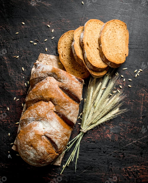 Preview: Rye bread with a bunch of spikelets.