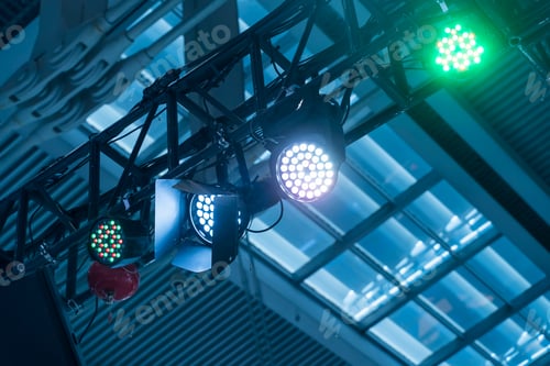 Preview: Led Light On Mall Roof