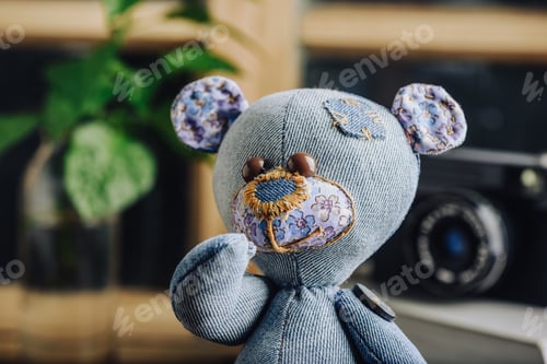 Preview: Details of Handmade Bear Toy