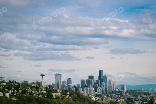 Preview: Seattle city skyline
