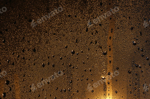 Preview: Window In Water Drops At Night