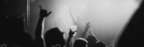 Preview: Rock band playing a concert at a live house in Europe