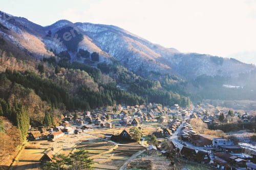 Preview: Scenic view of Kawaguchiko in Japan