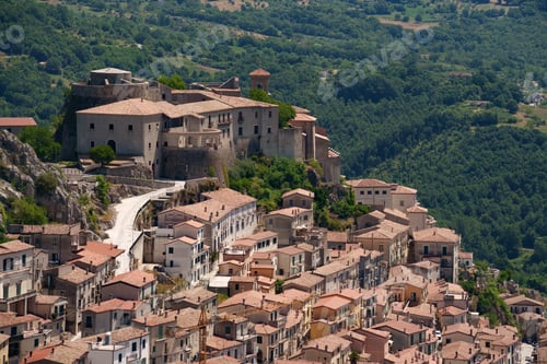 Preview: View of Muro Lucano, in Potenza province, Italy