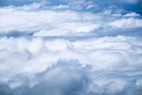Preview: Cloud fog white on sky