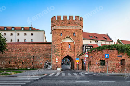 Preview: Historic Bridge Tower in Torun, Poland