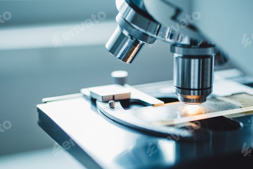 Preview: Close-up shot of microscope