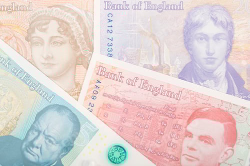 Preview: English Pounds a business background