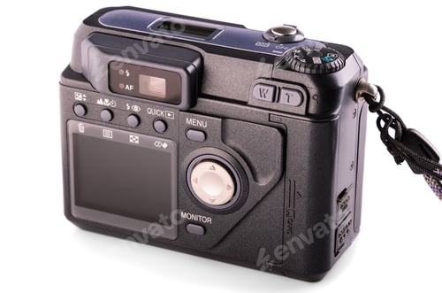 Preview: Compact digital camera control panel