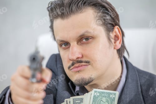 Preview: Pointing a gun at someone