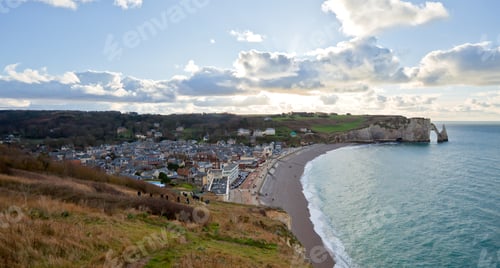 Preview: Etretat view, Normandy, France