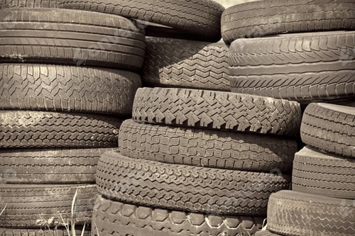 Preview: Pile of old tires