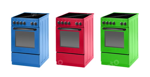 Preview: different gas-stoves isolated
