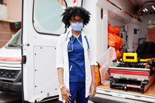 Preview: African female doctor