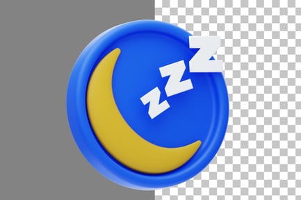 Preview: Sleep 3D Icon