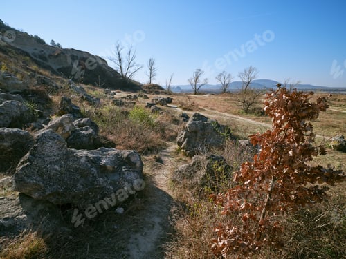 Preview: Rocky hill Sandberg and footpath to Devin castle, Slovakia