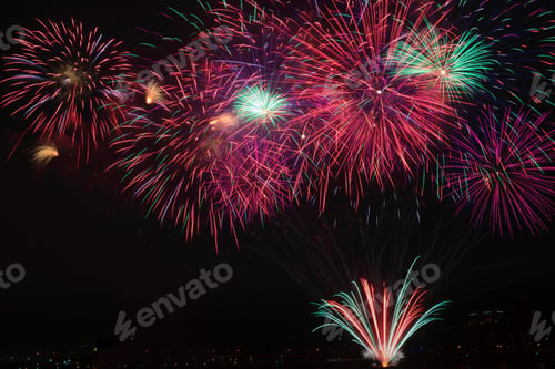 Preview: fireworks, celebration, exploding