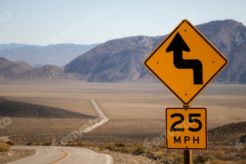 Preview: Road in an American desert