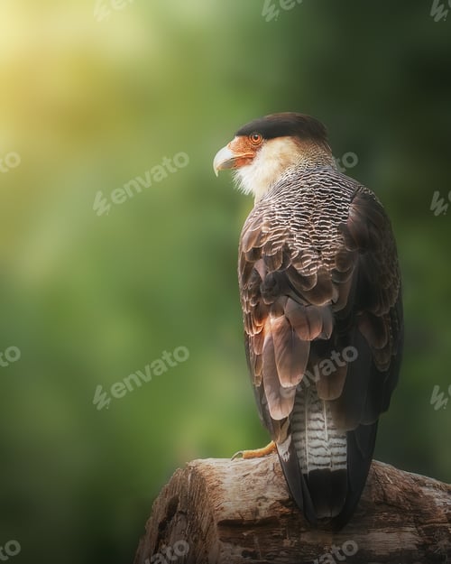 Preview: Southern Crested Caracara (caracara plancus)