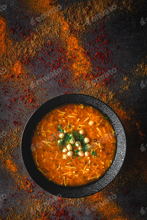 Preview: Traditional Harira soup for Ramadan