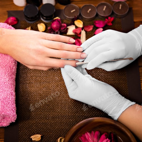 Preview: Manicure Treatment on a Spa Table