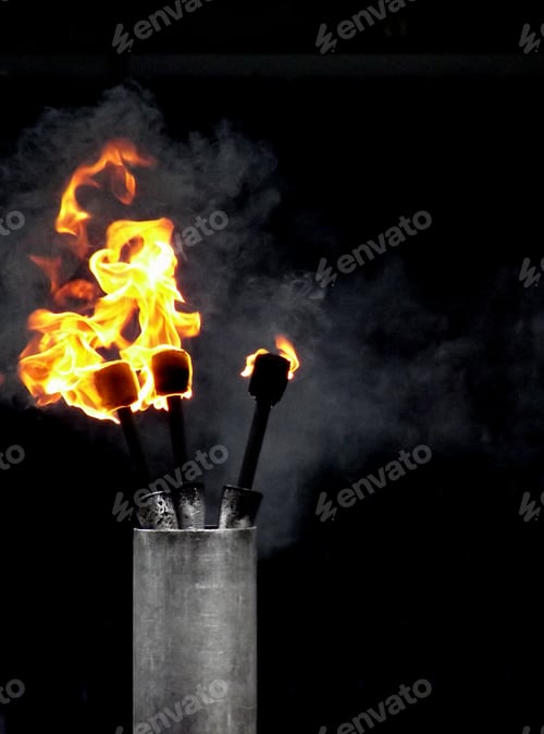 Preview: A juggler's tools of the trade - fire!