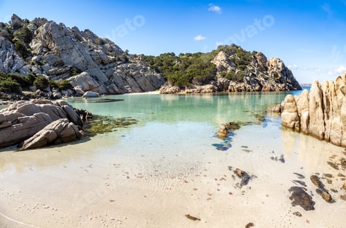 Preview: Capracese beach in Caprera island, Italy
