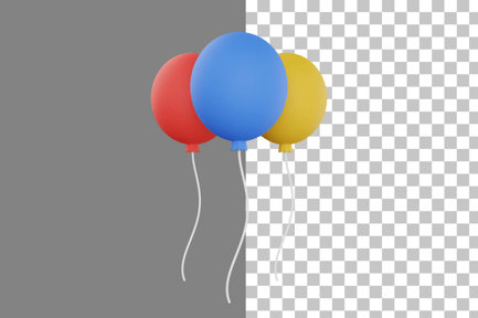 Vorschau: Ballon-3D-Symbol