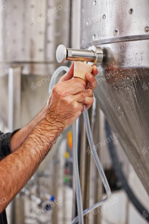 Preview: Checking his brew