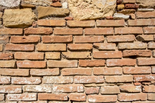 Visualização: Fundo da foto de textura de parede de pedra. Papel de parede.