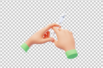 Preview: Botox Injection Needle Preparation 3D Icon